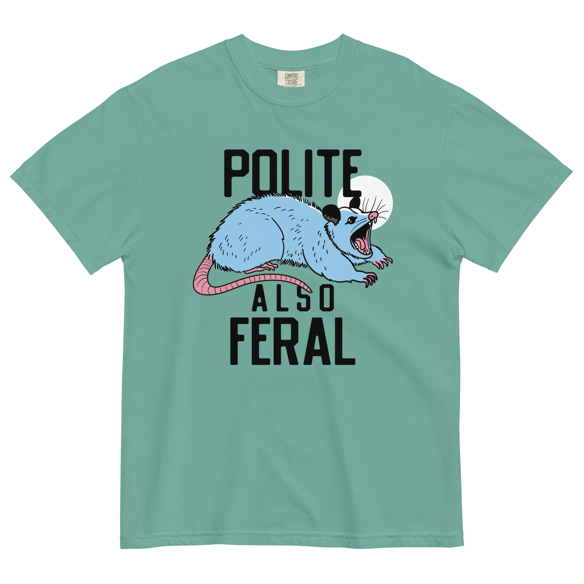 Polite Also Feral Men's Relaxed Fit Tee