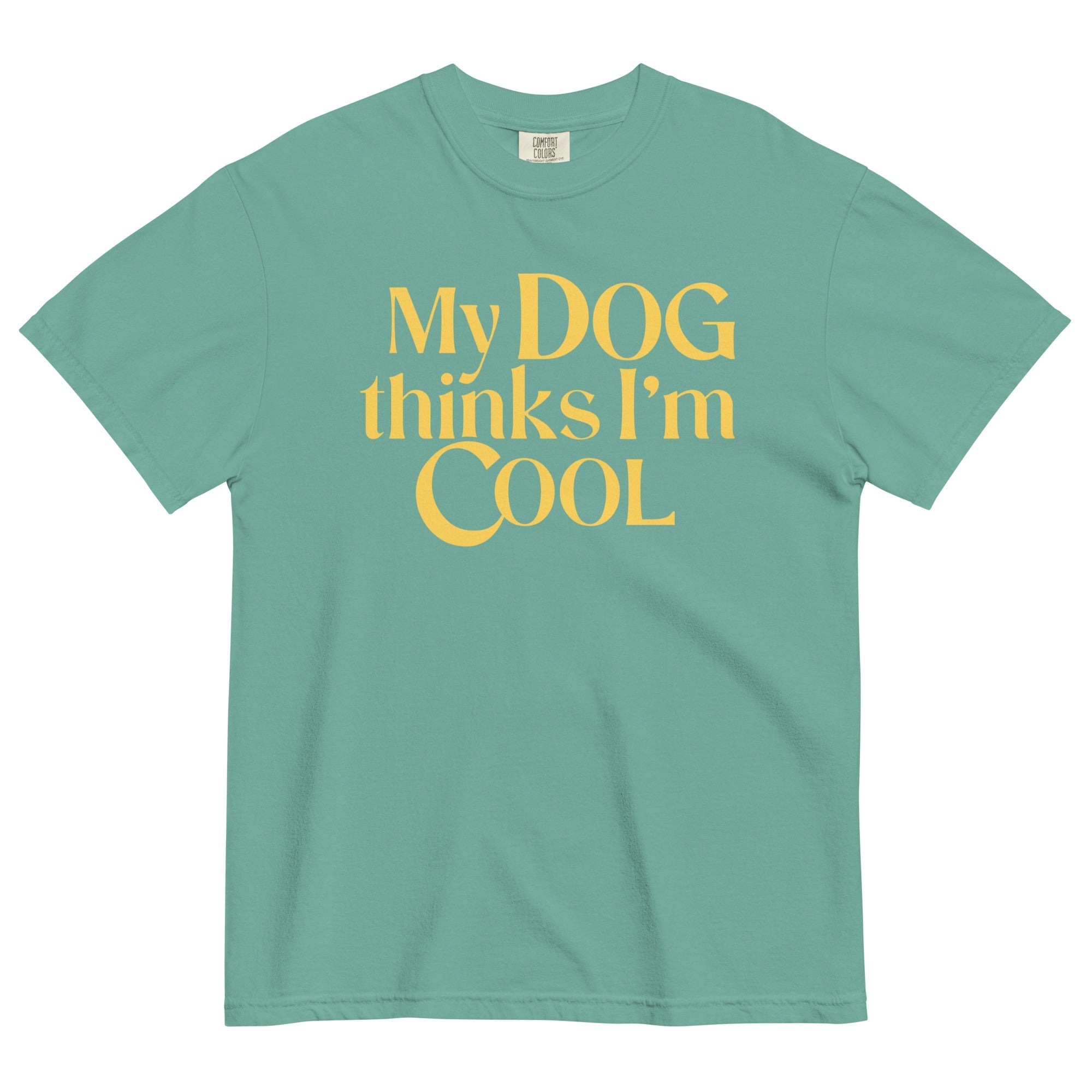 My Dog Thinks I'm Cool Men's Relaxed Fit Tee