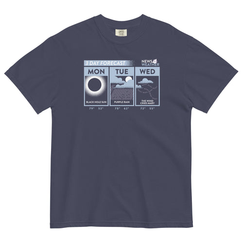 3 Day Forecast Men's Relaxed Fit Tee