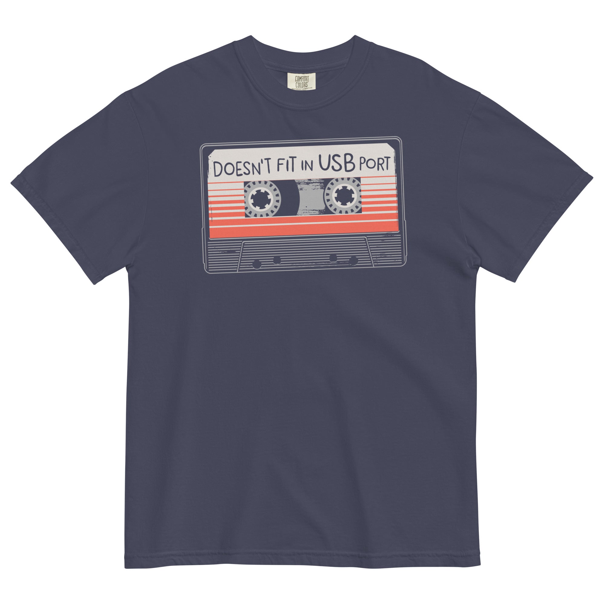 Doesn't Fit In USB Port Men's Relaxed Fit Tee