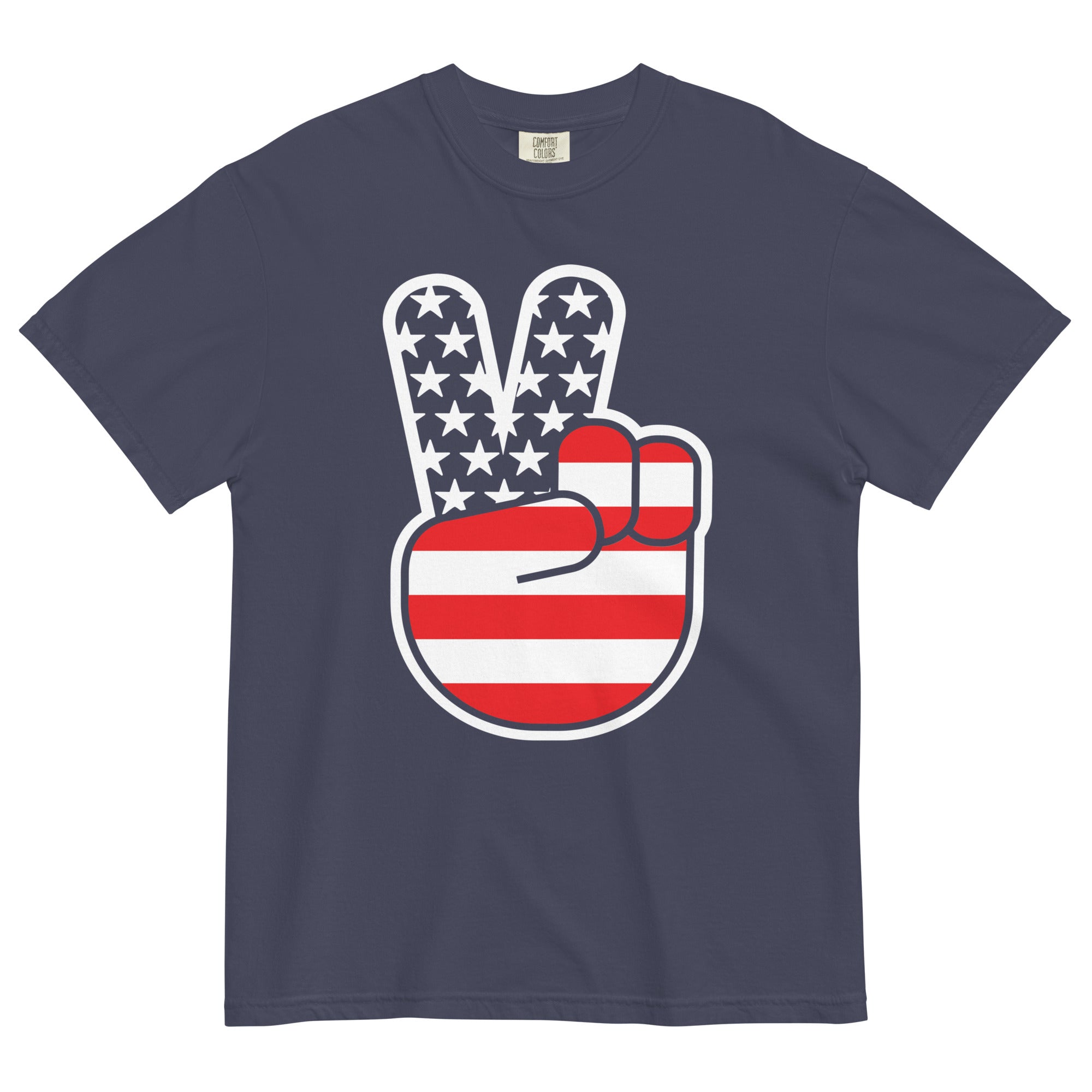 USA Peace Men's Relaxed Fit Tee