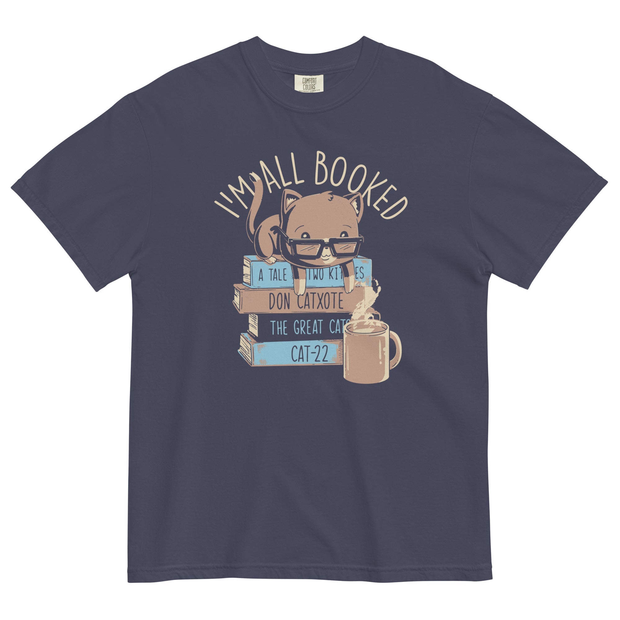 I'm All Booked Men's Relaxed Fit Tee