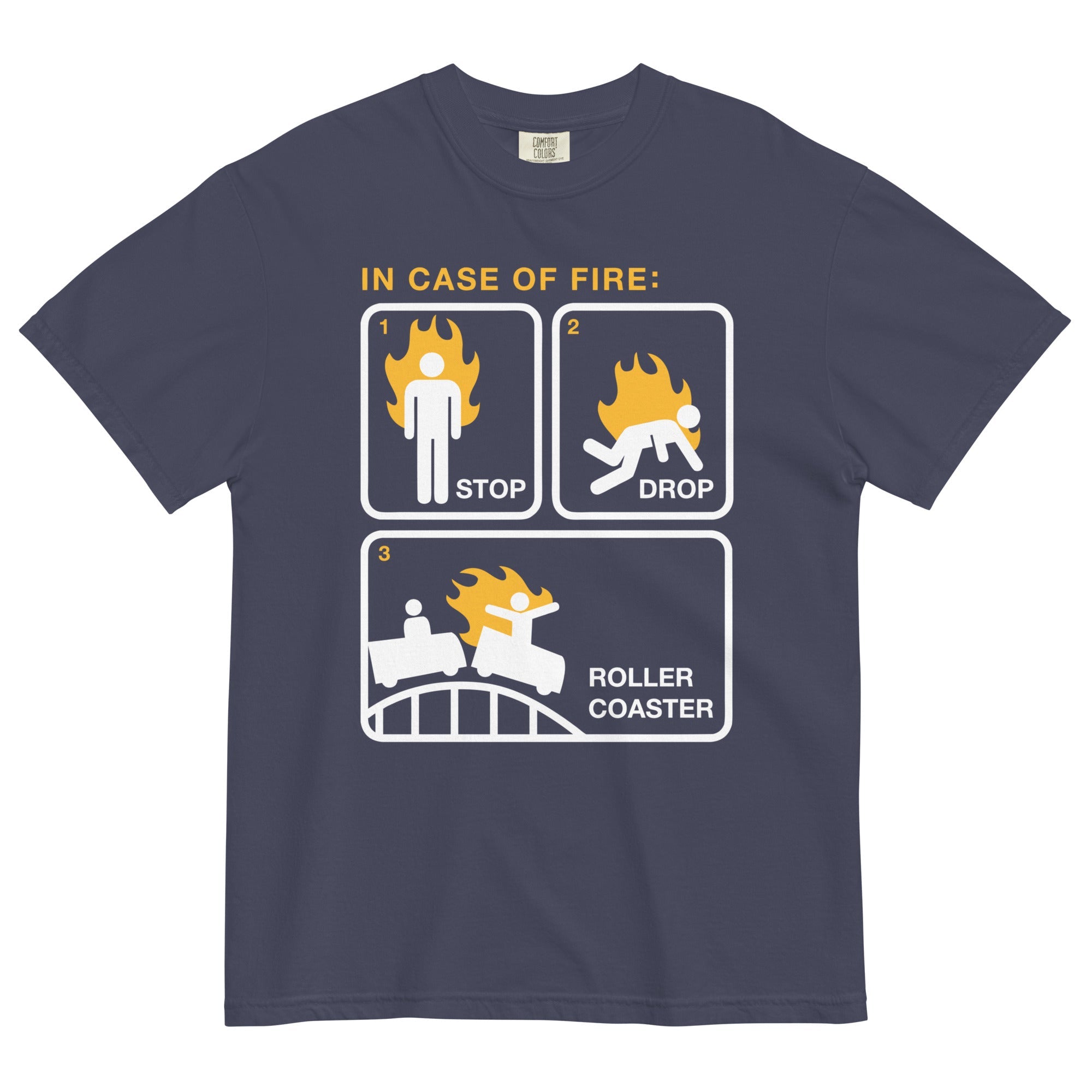 Stop Drop Roller Coaster Men's Relaxed Fit Tee