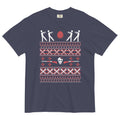 Zombie Christmas Sweater Men's Relaxed Fit Tee