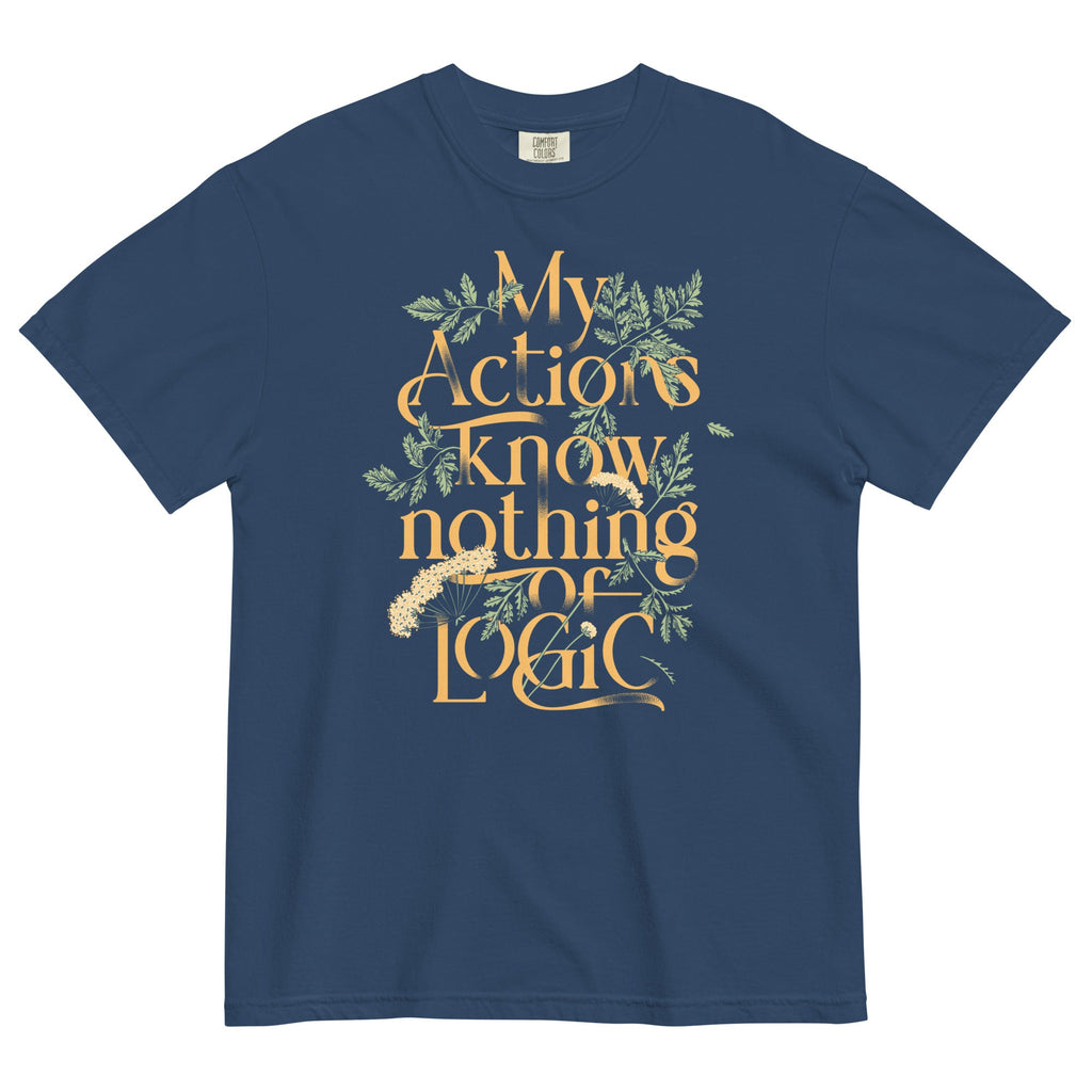 My Actions Know Nothing Of Logic Men's Relaxed Fit Tee