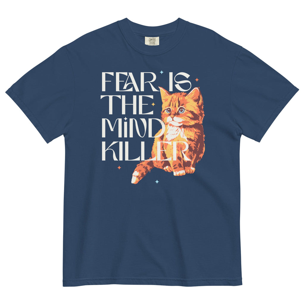 Fear Is The Mind Killer Cat Men's Relaxed Fit Tee
