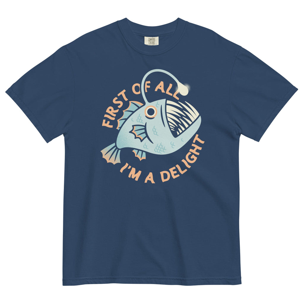 First Of All I'm A Delight Men's Relaxed Fit Tee