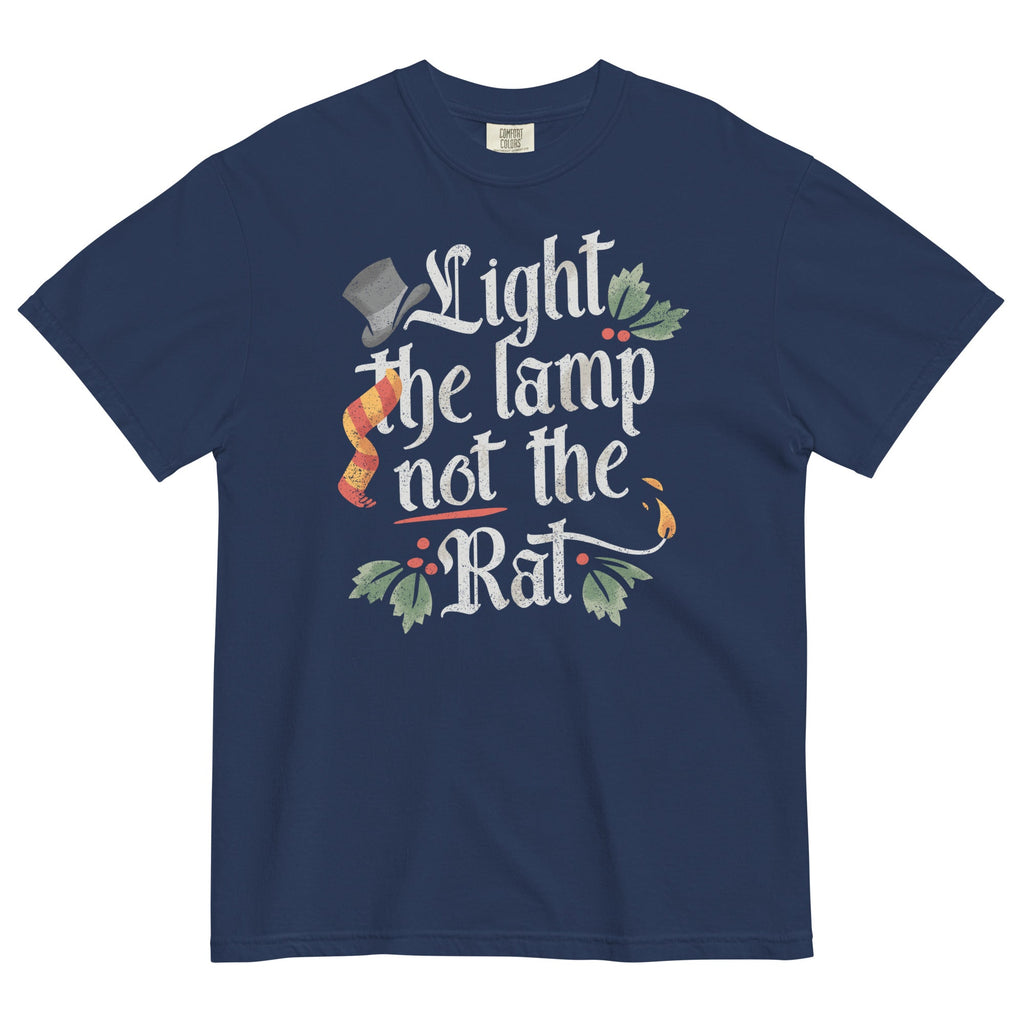 Light The Lamp Not The Rat Men's Relaxed Fit Tee