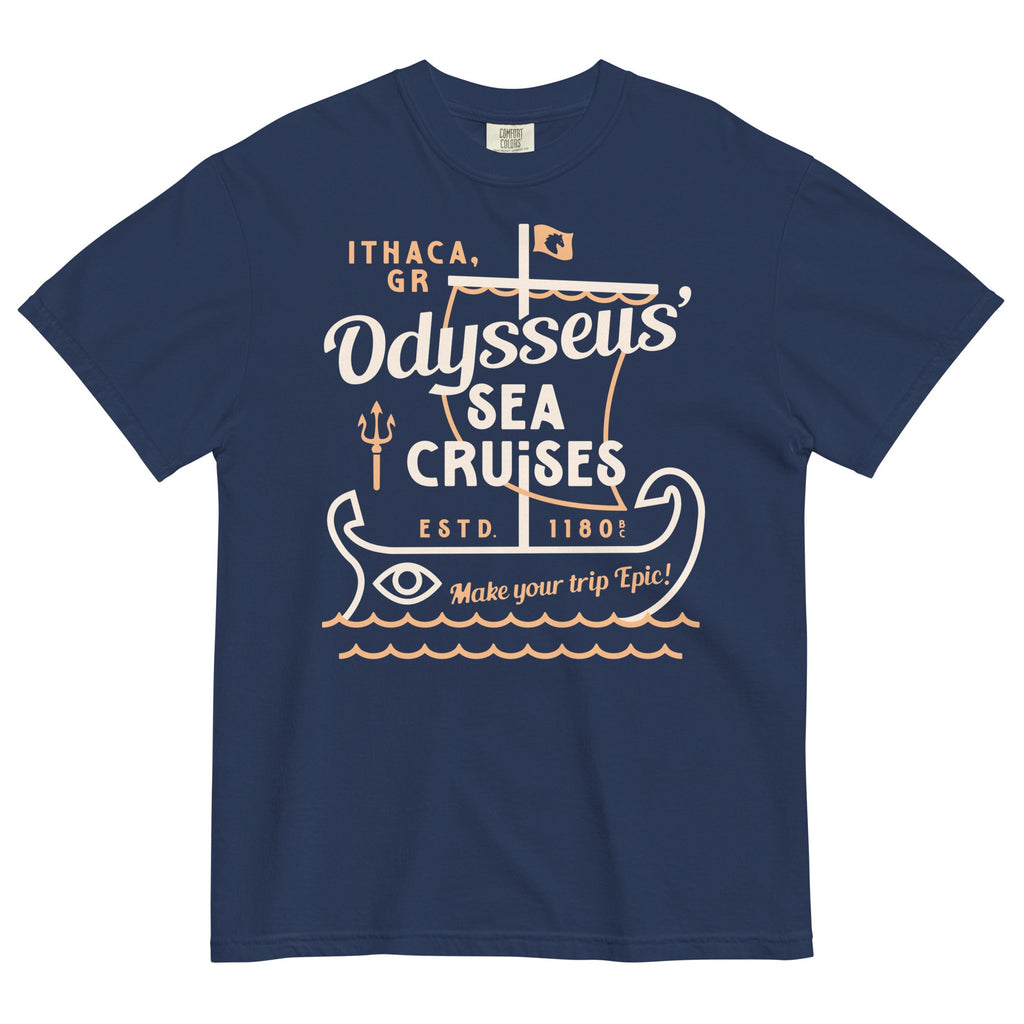 Odysseus Sea Cruises Men's Relaxed Fit Tee