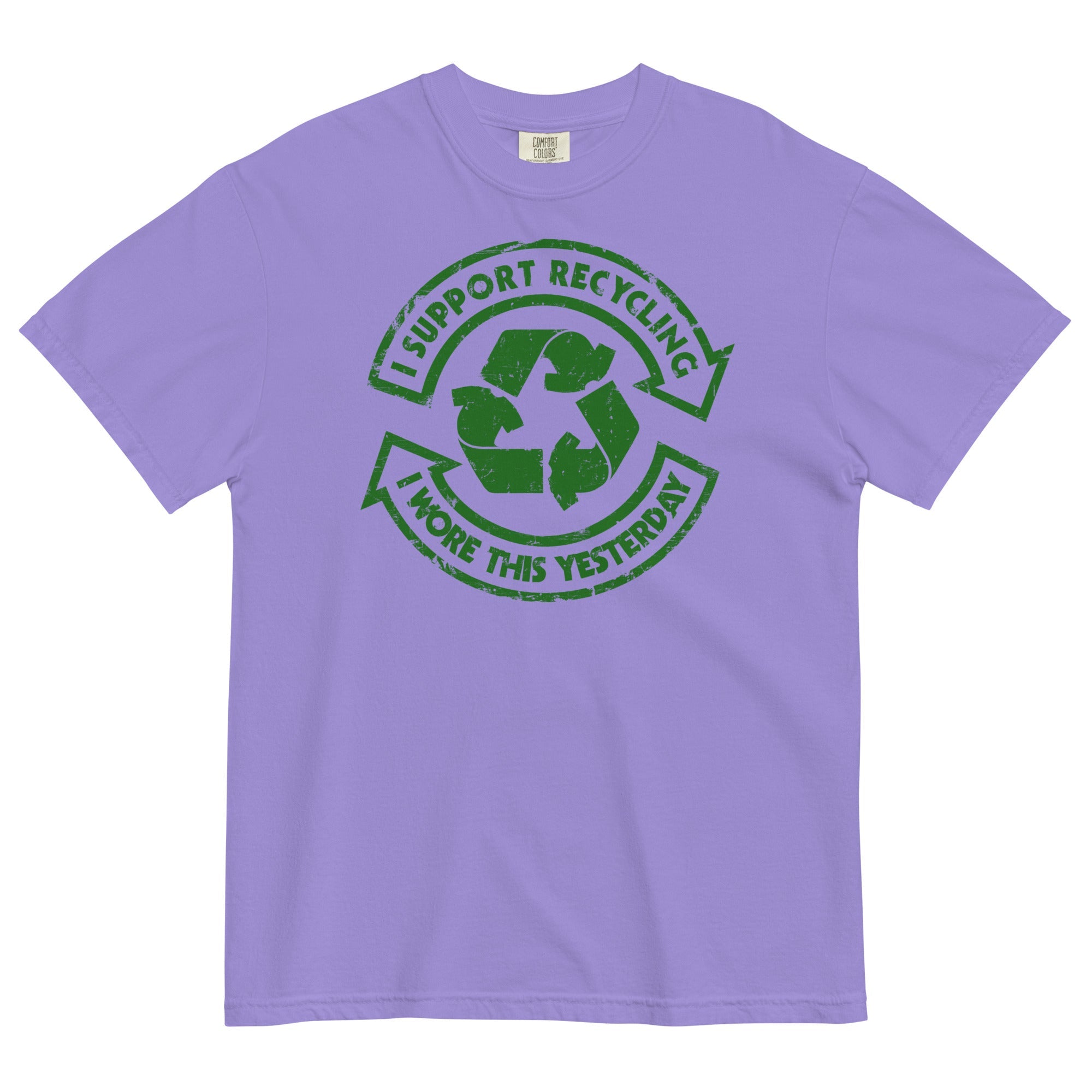 I Support Recycling Men's Relaxed Fit Tee