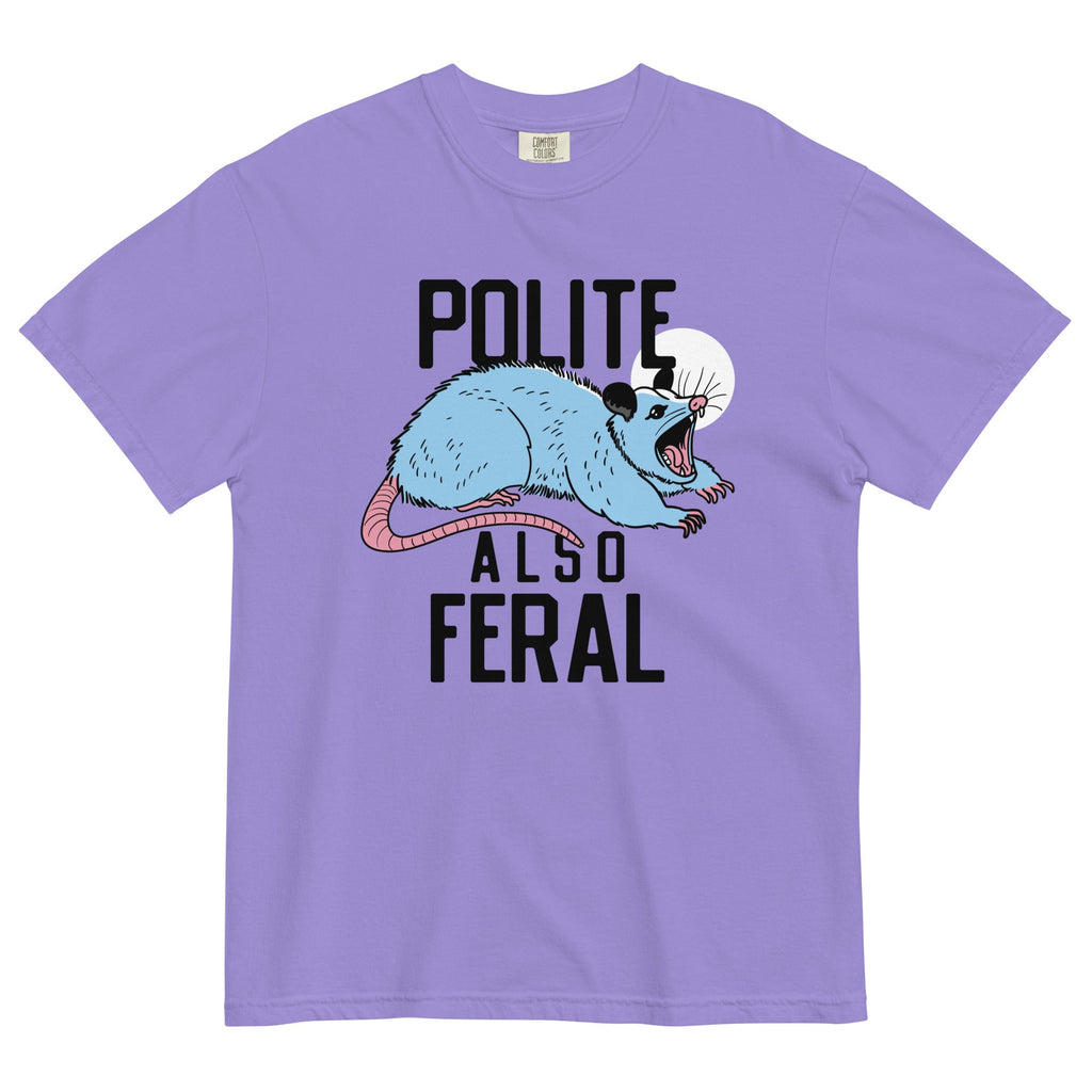 Polite Also Feral Men's Relaxed Fit Tee