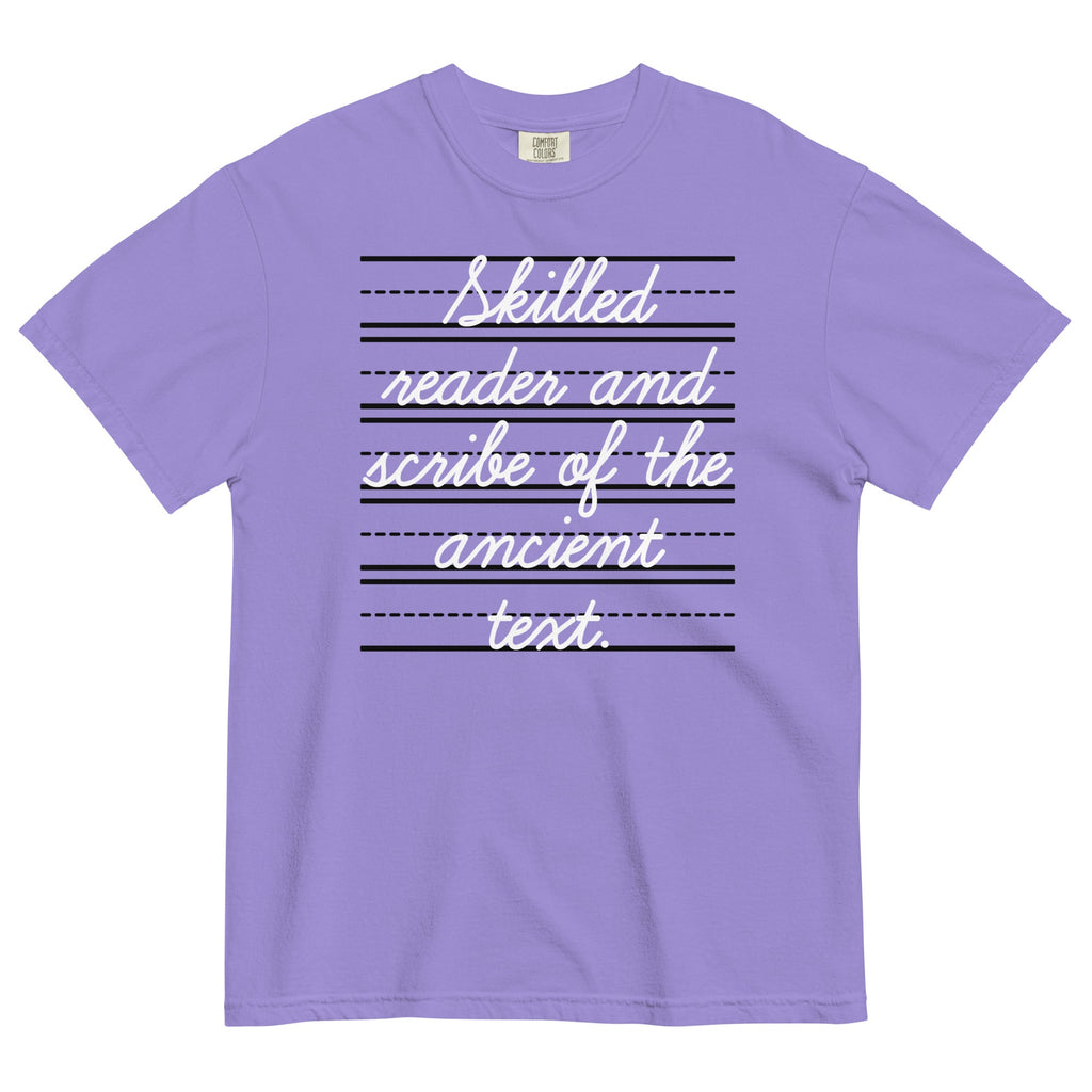 Skilled Reader And Scribe Of The Ancient Text Men's Relaxed Fit Tee