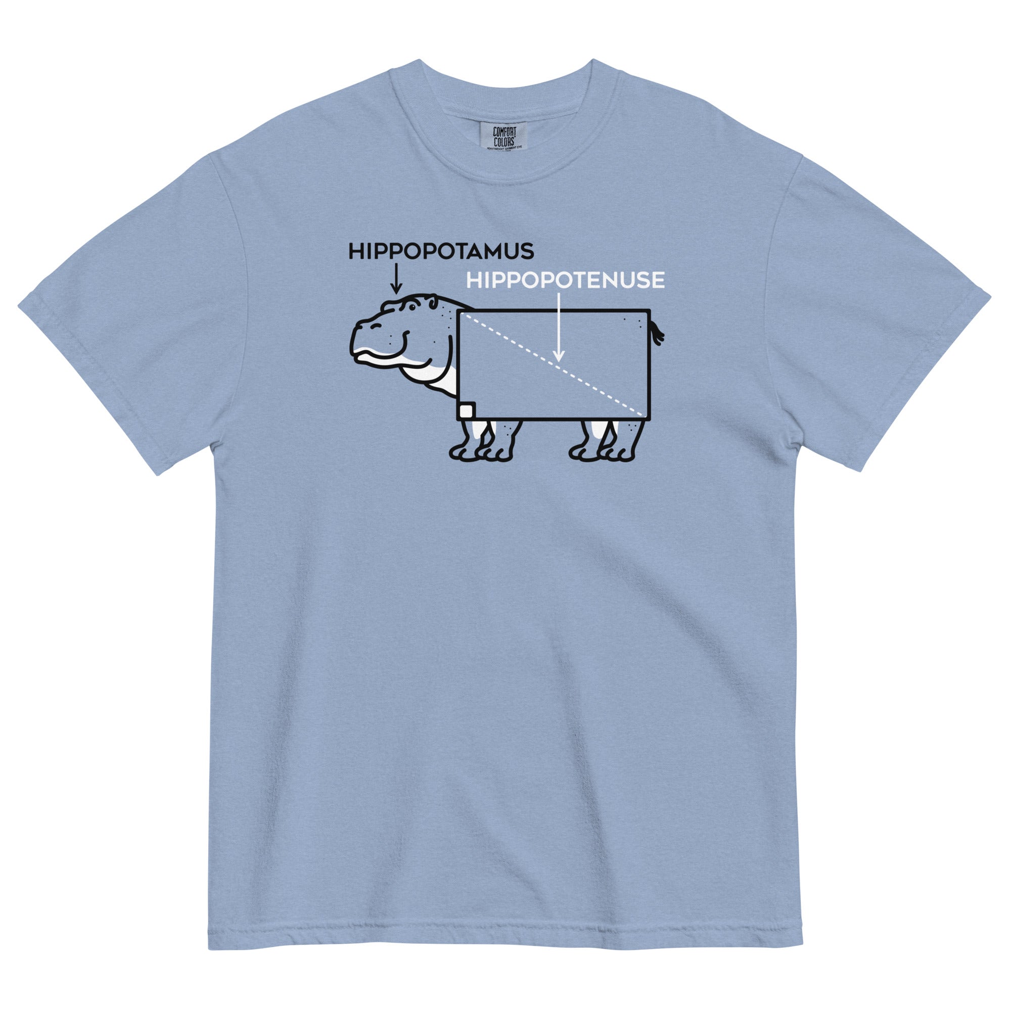 Hippopotenuse Men's Relaxed Fit Tee