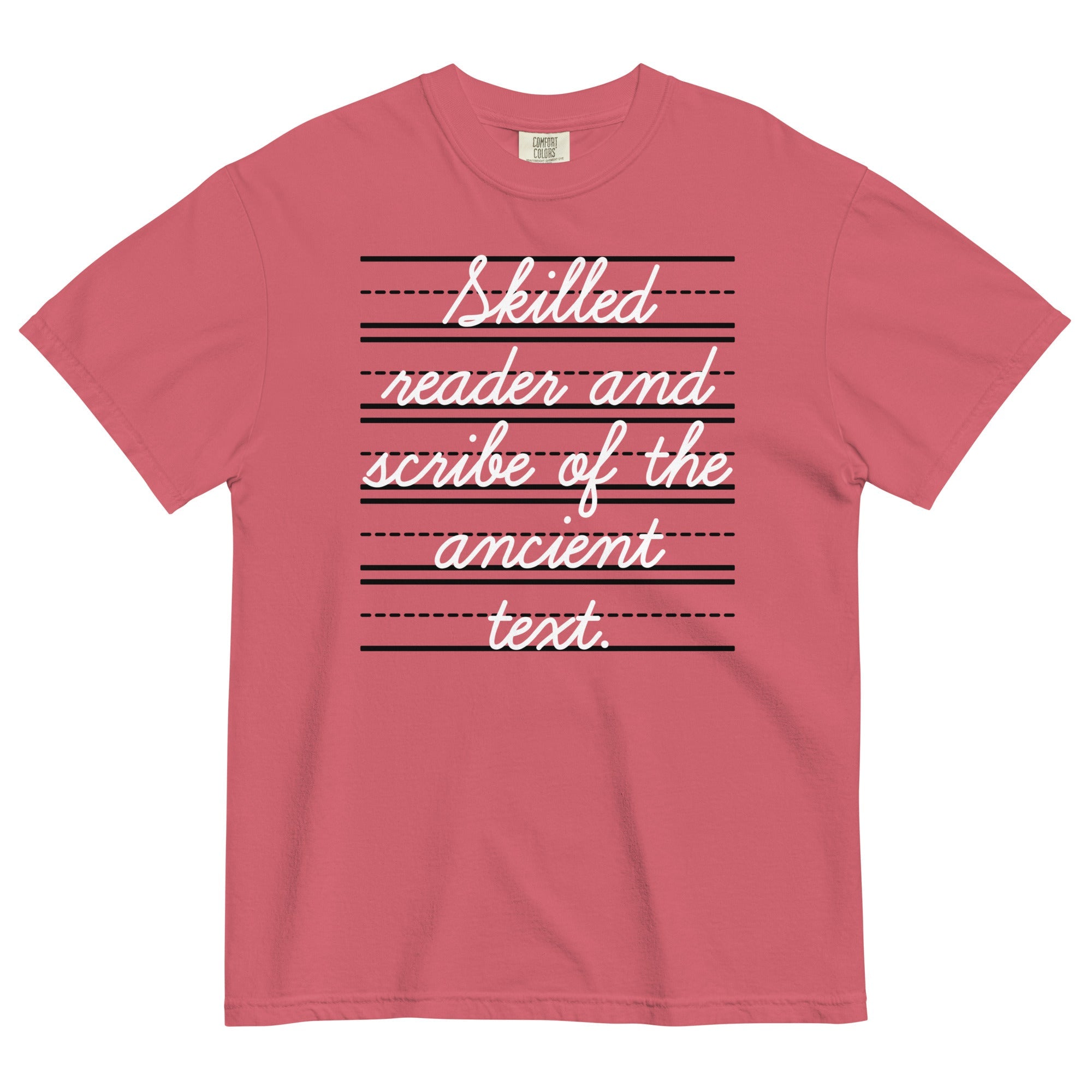 Skilled Reader And Scribe Of The Ancient Text Men's Relaxed Fit Tee