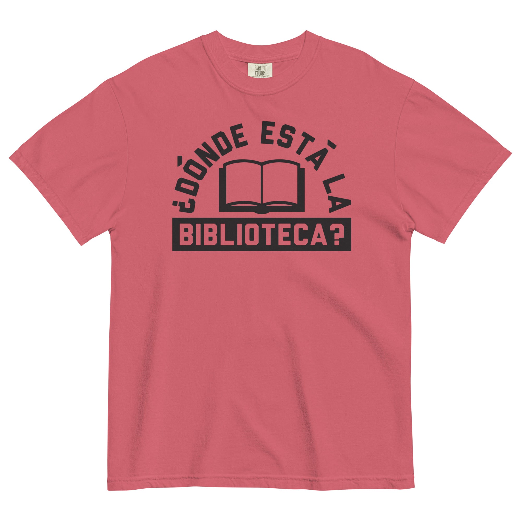 Donde Esta La Biblioteca? Men's Relaxed Fit Tee