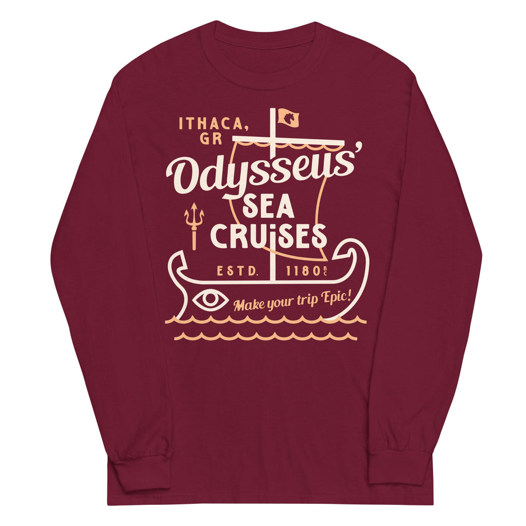 Odysseus Sea Cruises Unisex Long Sleeve Tee