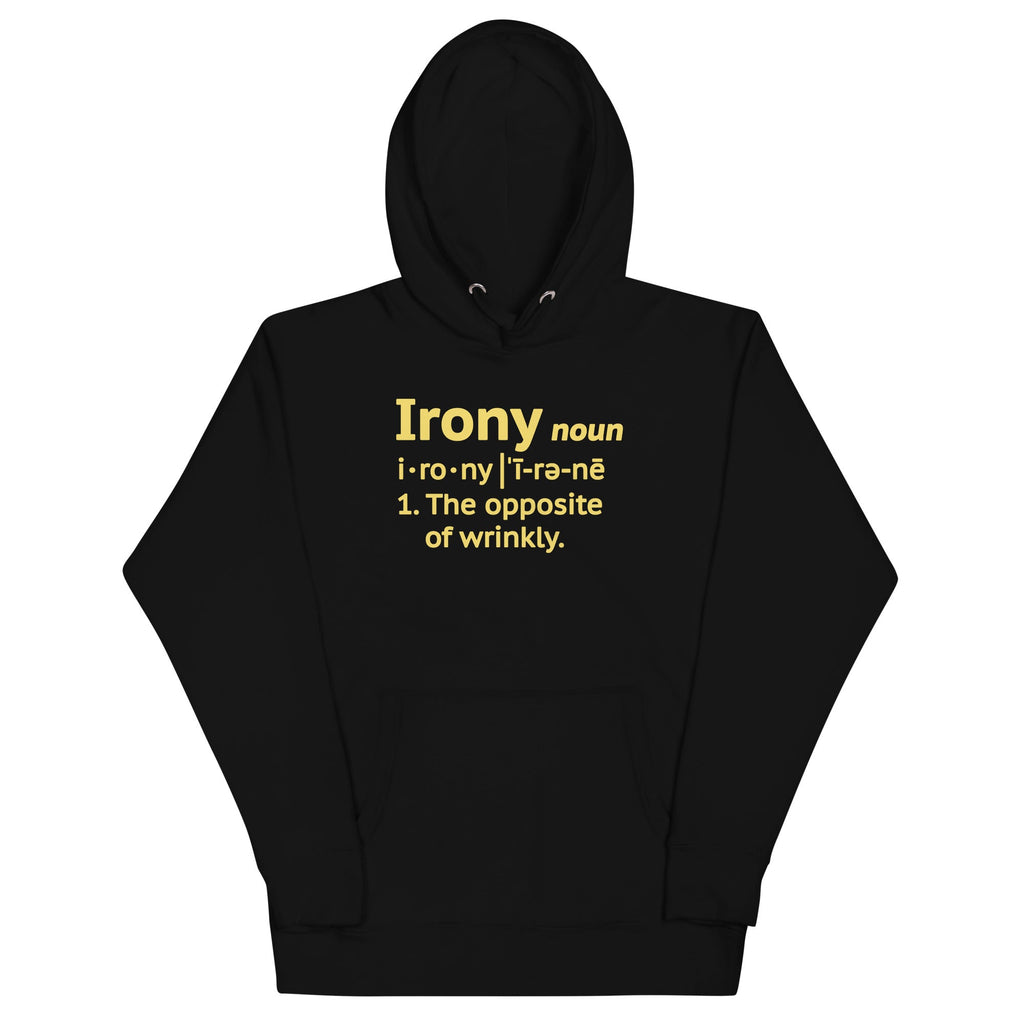 Irony Definition Unisex Hoodie