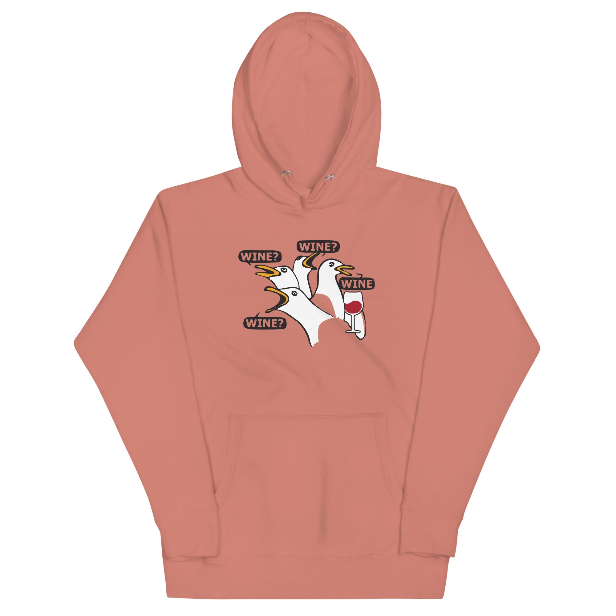 Wine Wine Wine Wine Unisex Hoodie