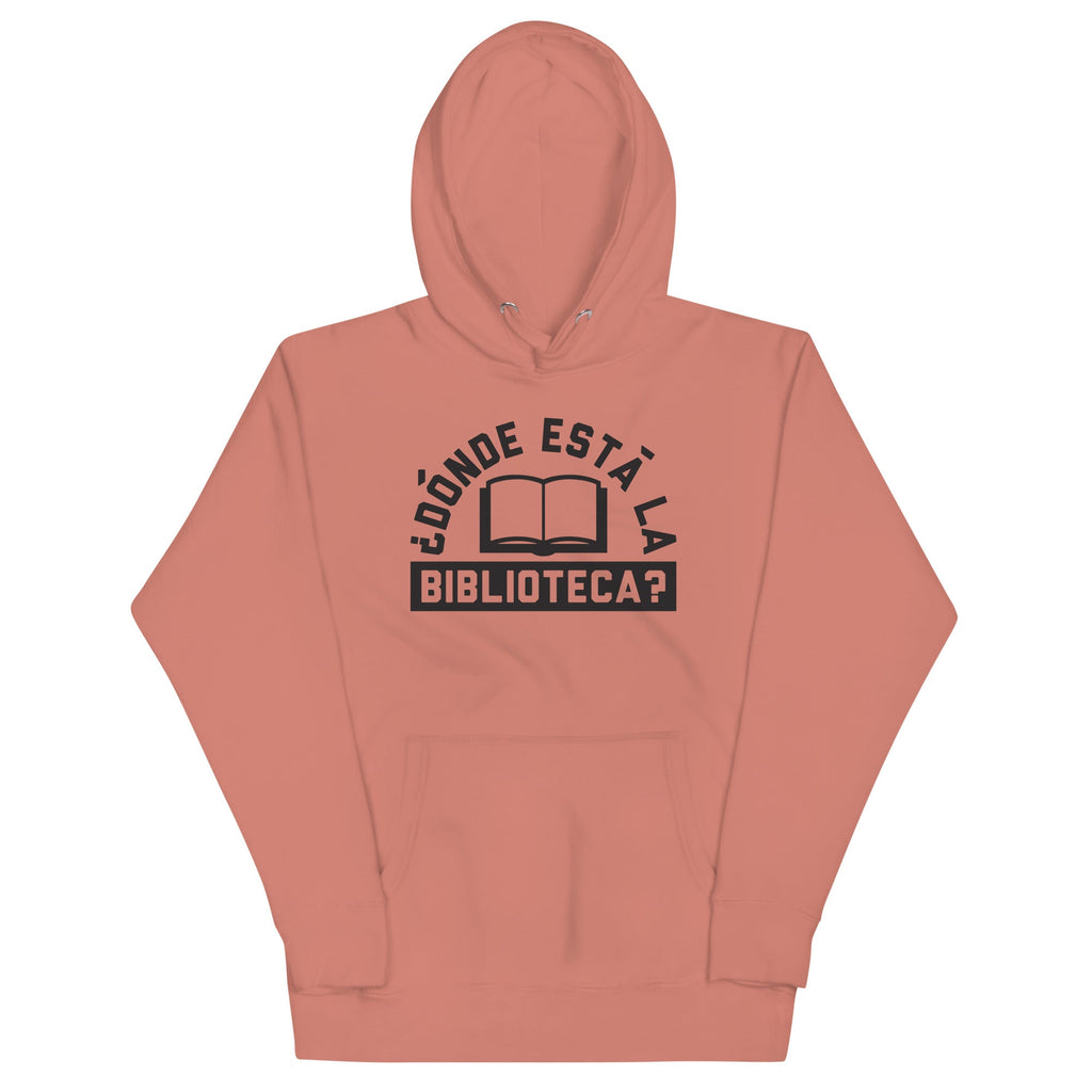 Donde Esta La Biblioteca? Unisex Hoodie