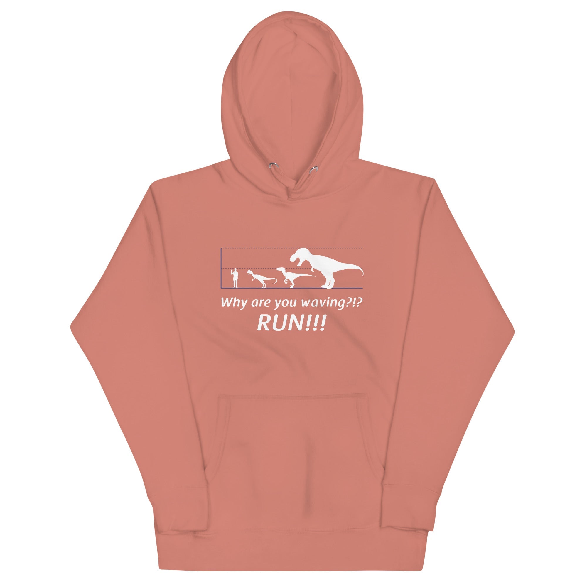 Why Are You Waving? Run! Unisex Hoodie