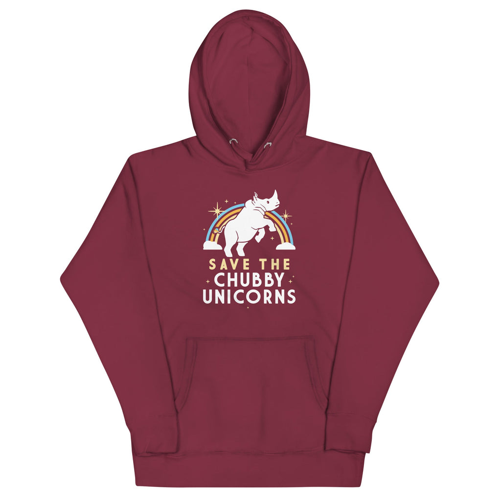 Save The Chubby Unicorns Unisex Hoodie