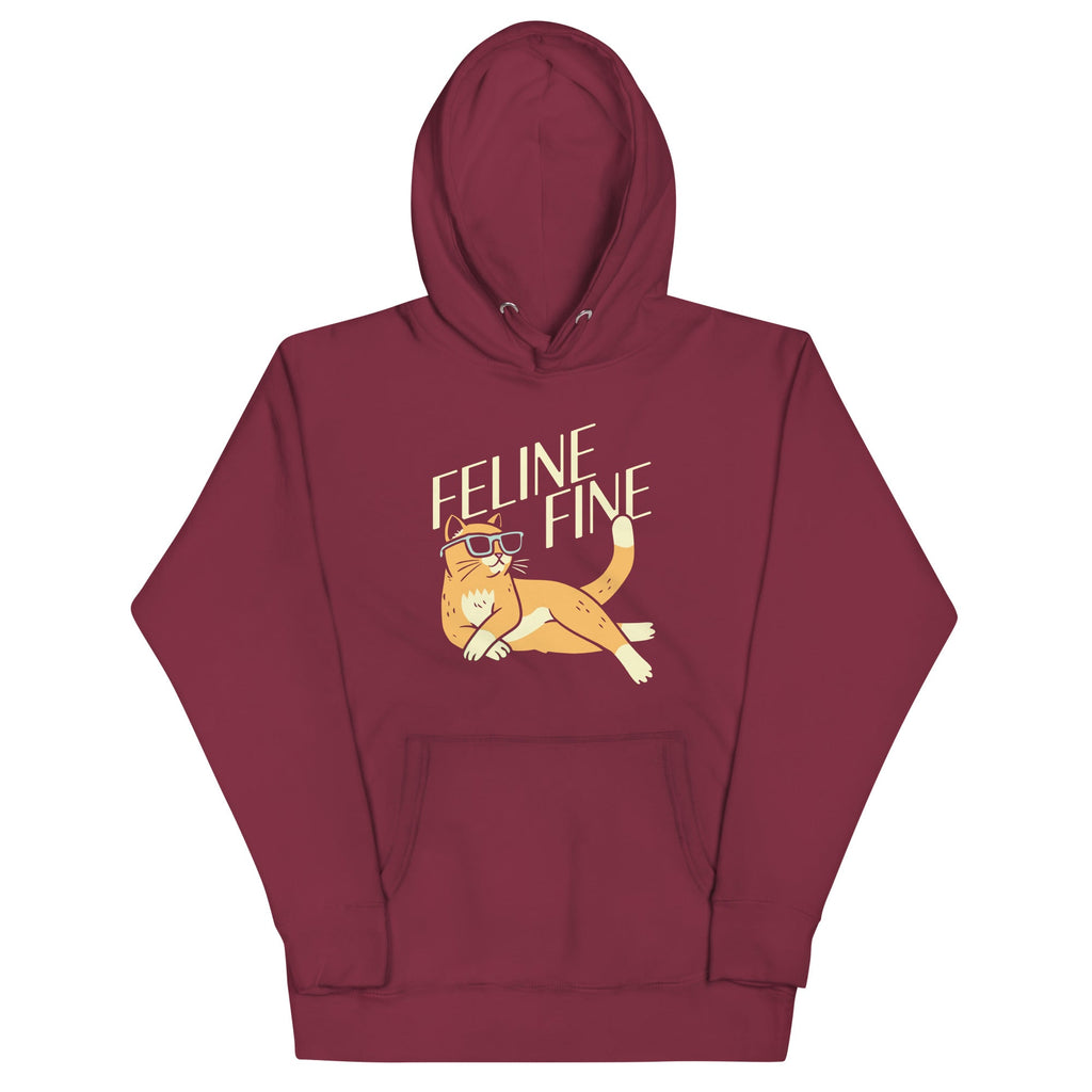 Feline Fine Unisex Hoodie