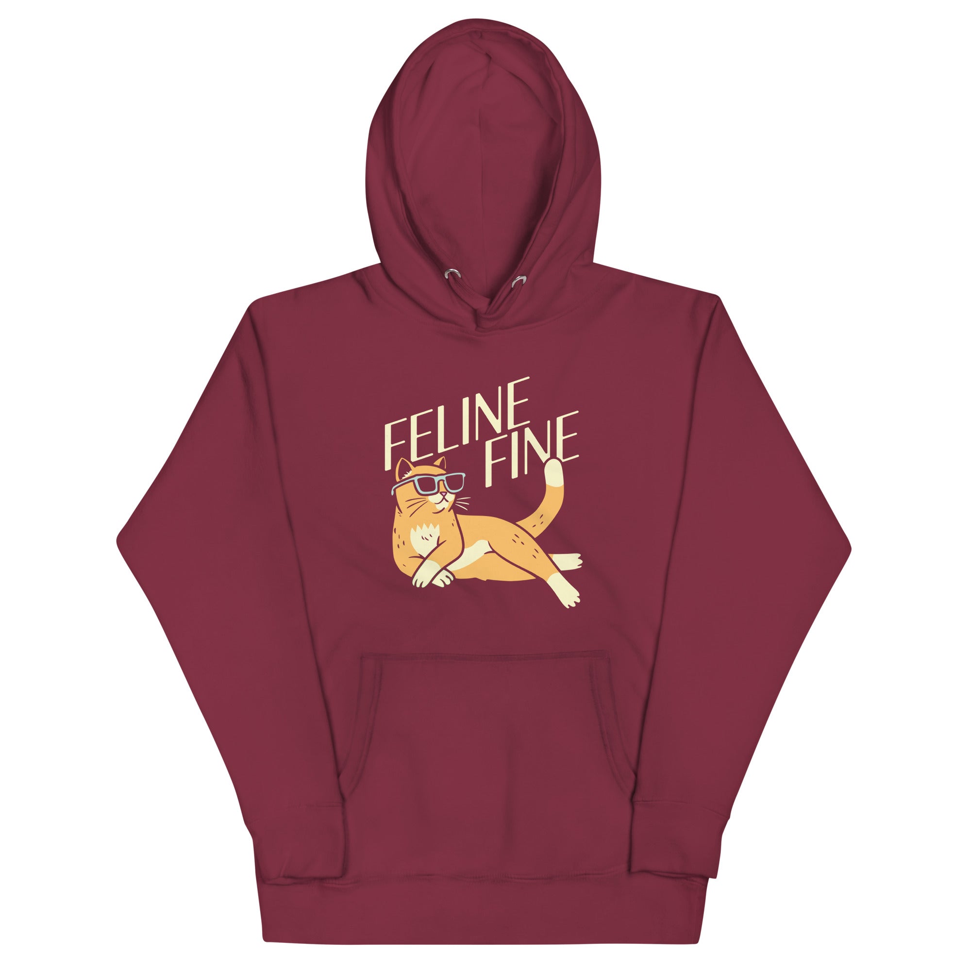 Feline Fine Unisex Hoodie