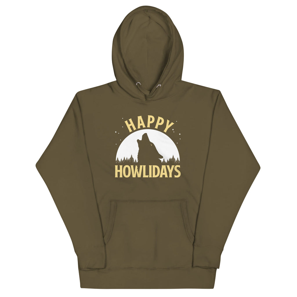 Happy Howlidays Unisex Hoodie