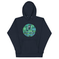 Water Lilies Police Box Unisex Hoodie