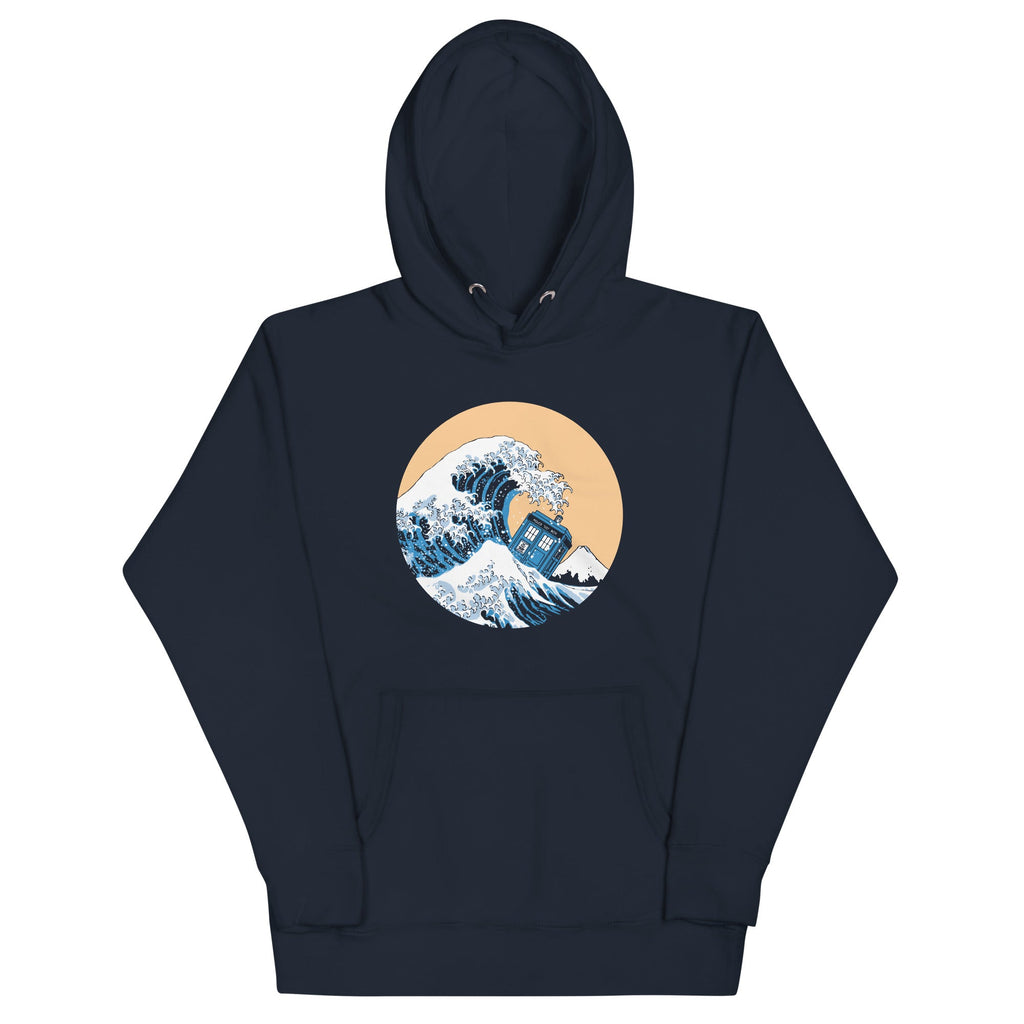 Police Box Wave Unisex Hoodie