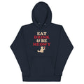 Eat Drink & Be Meowy Unisex Hoodie