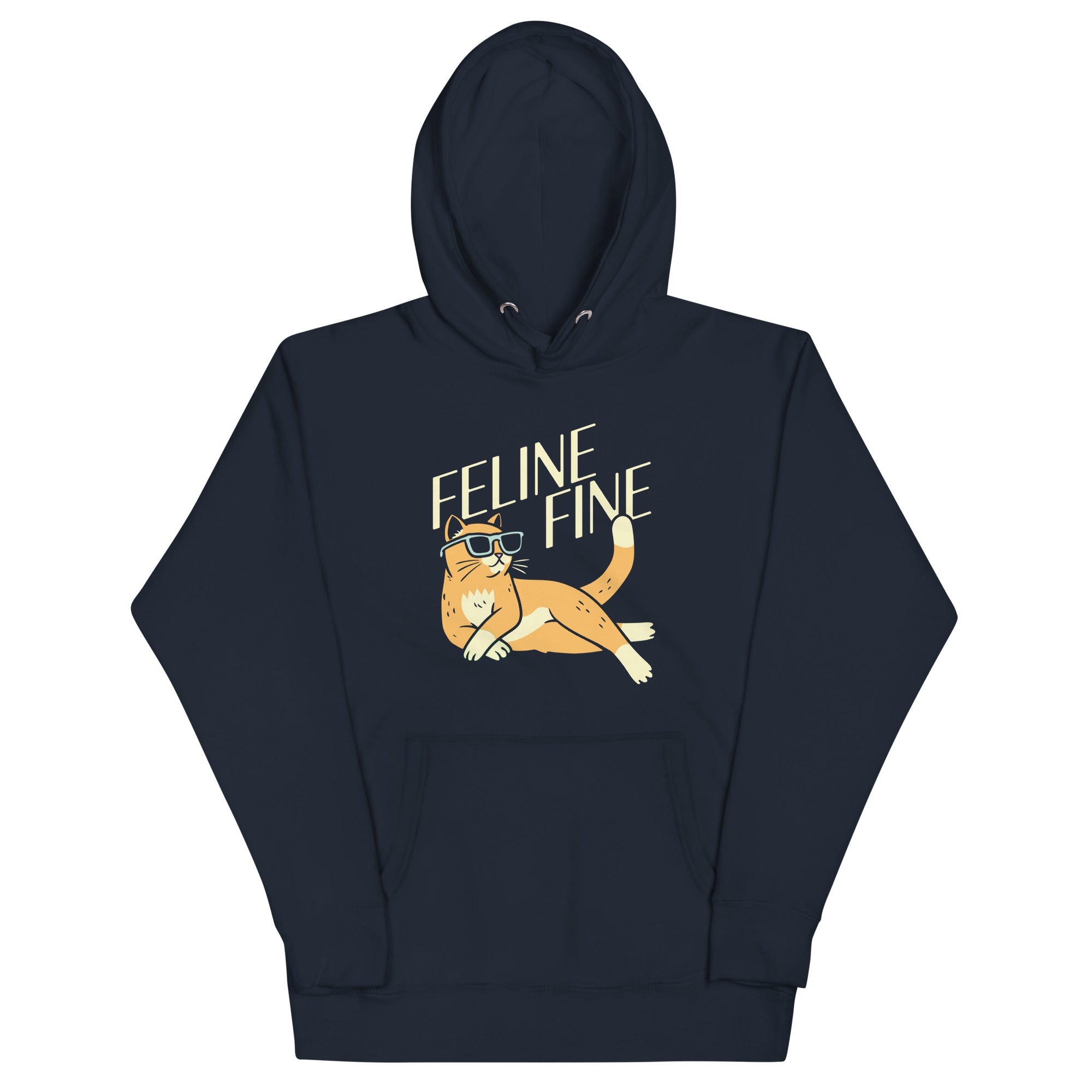 Feline Fine Unisex Hoodie