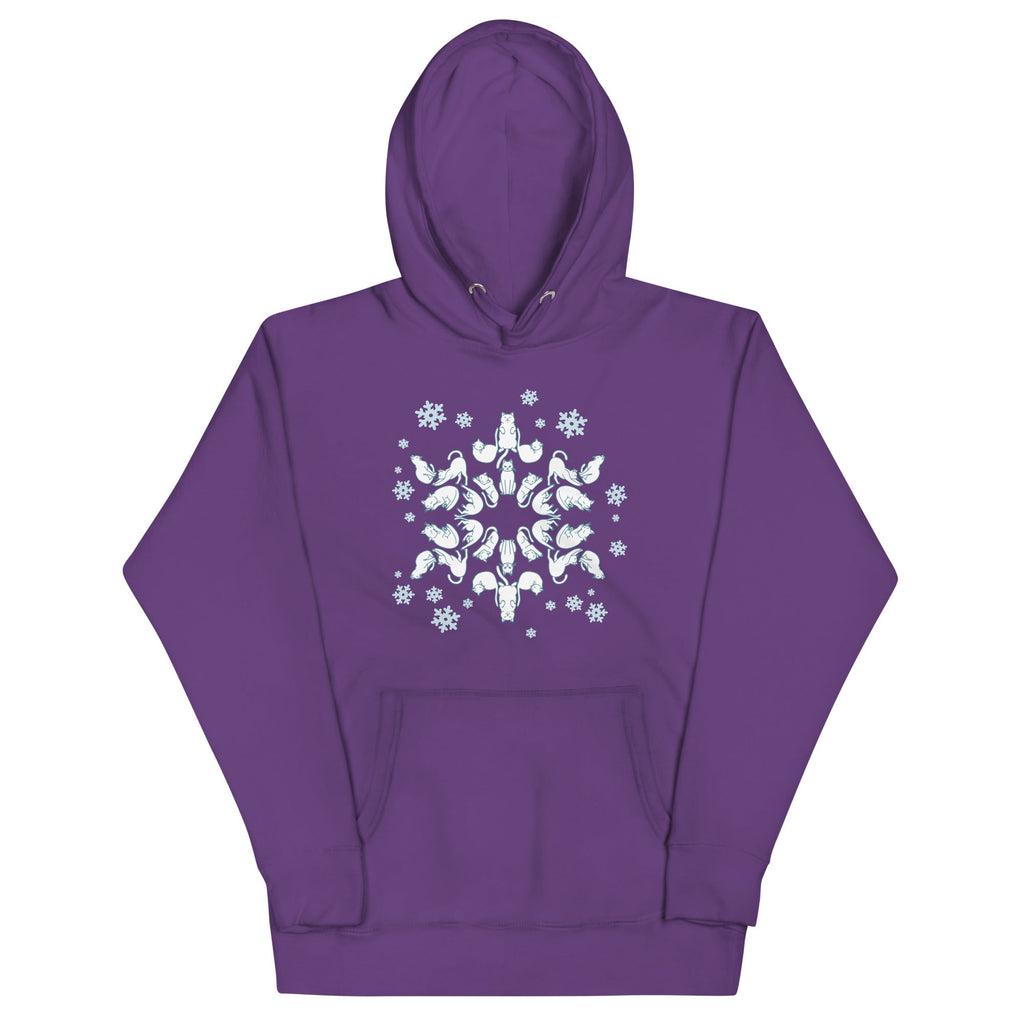 Cat Snowflake Unisex Hoodie