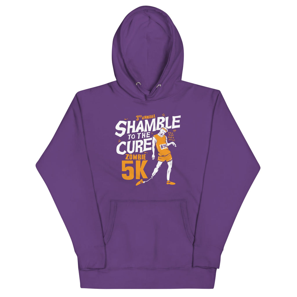 Shamble To The Cure Zombie 5K Unisex Hoodie