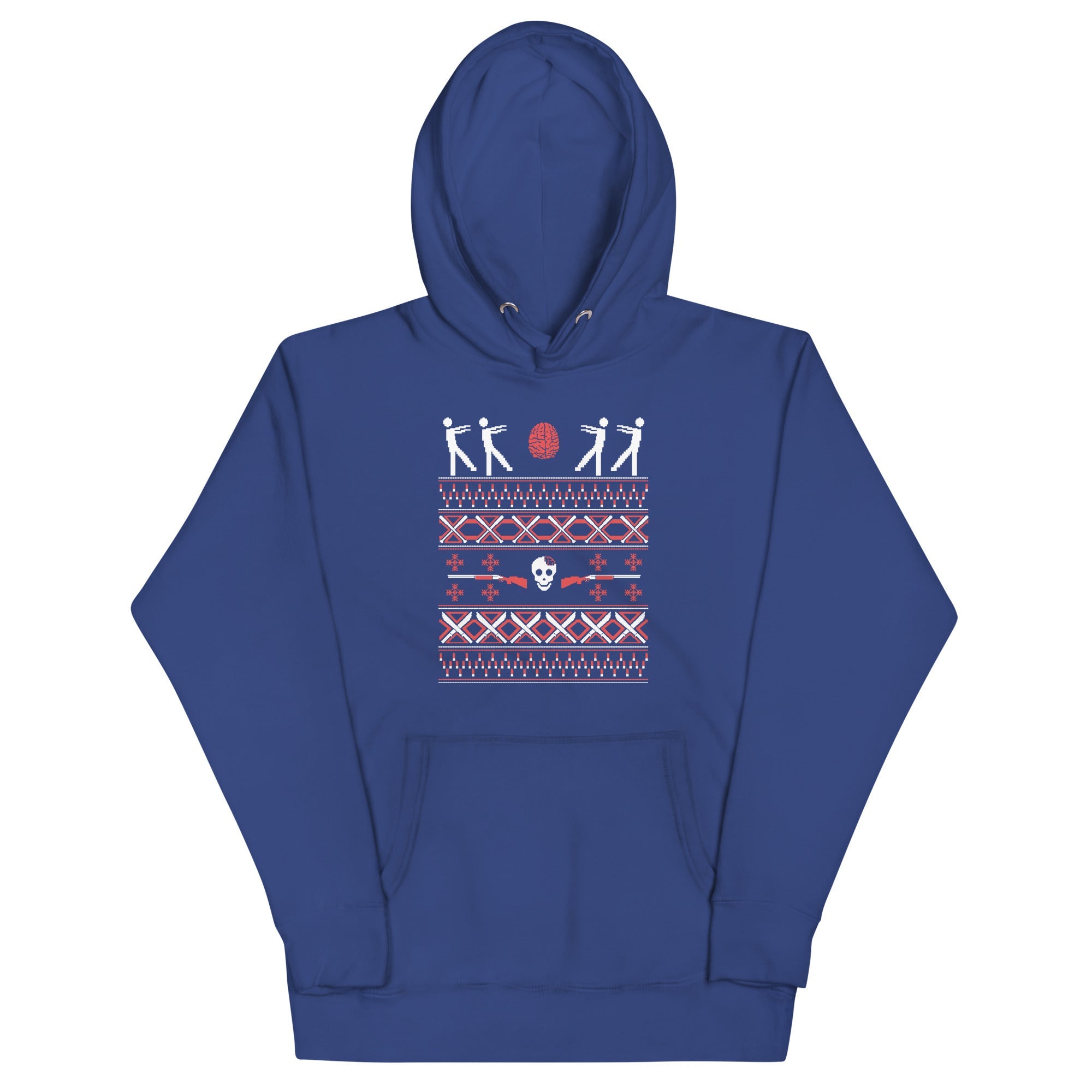 Zombie Christmas Sweater Unisex Hoodie