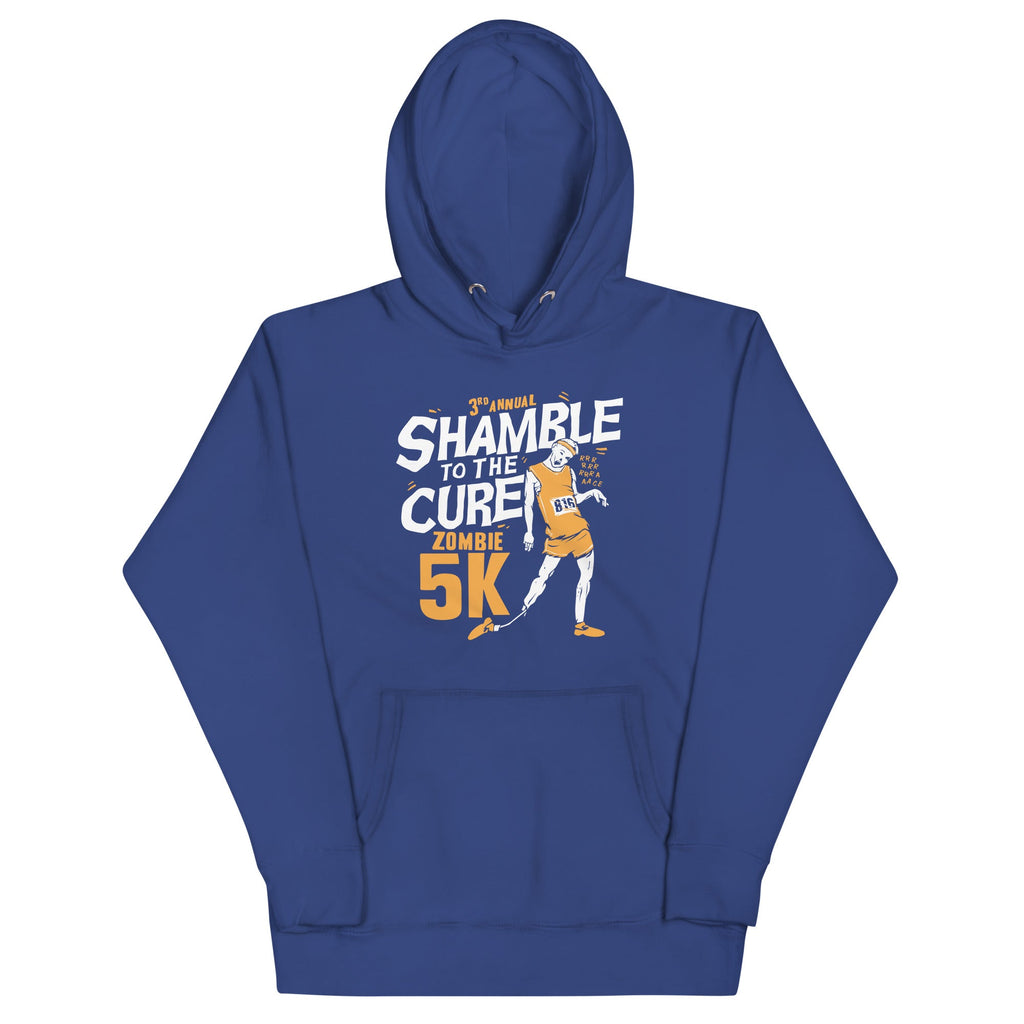 Shamble To The Cure Zombie 5K Unisex Hoodie