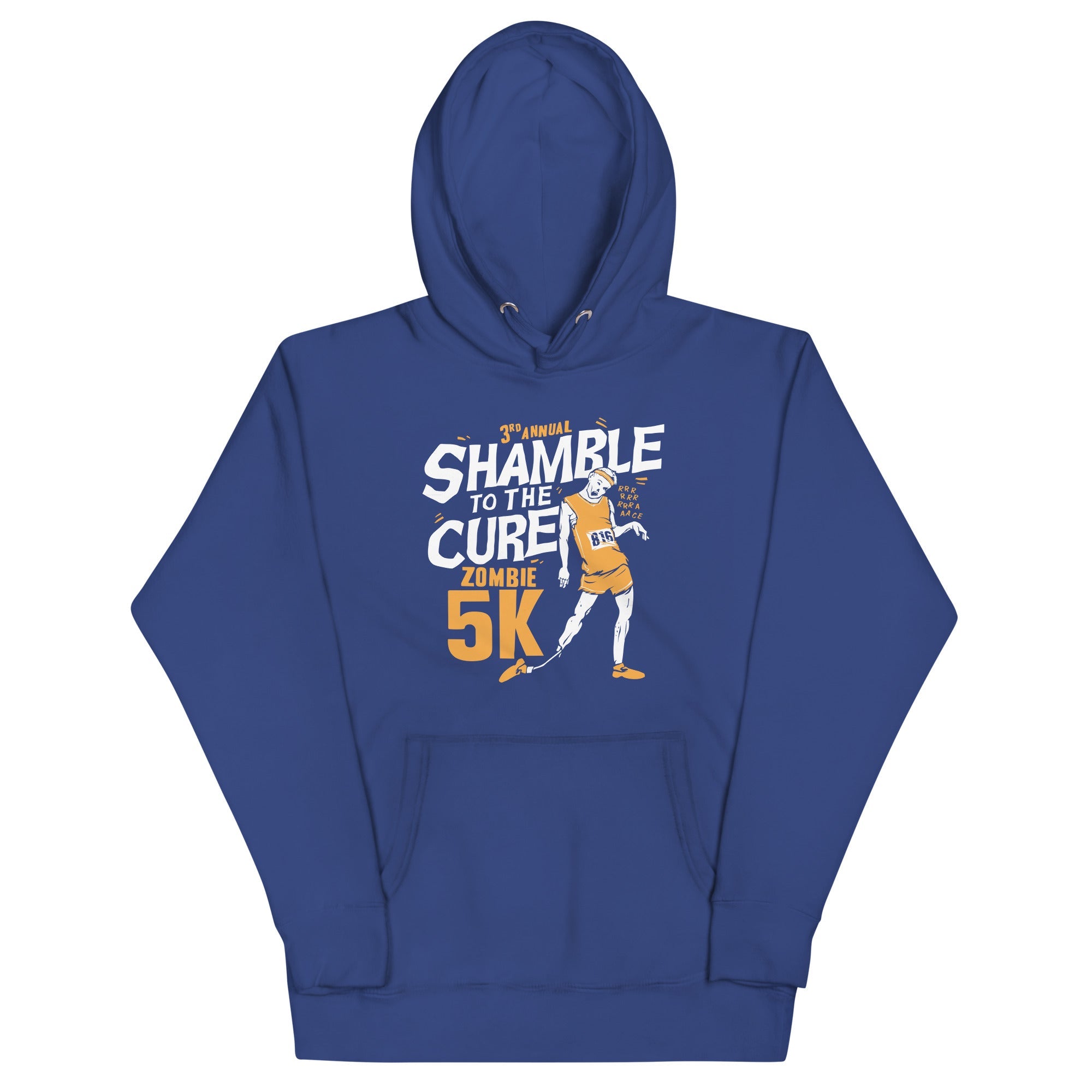 Shamble To The Cure Zombie 5K Unisex Hoodie