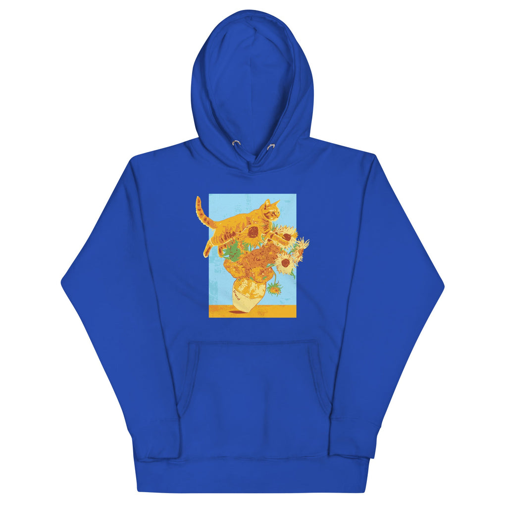 Van Gogh's Cat Unisex Hoodie