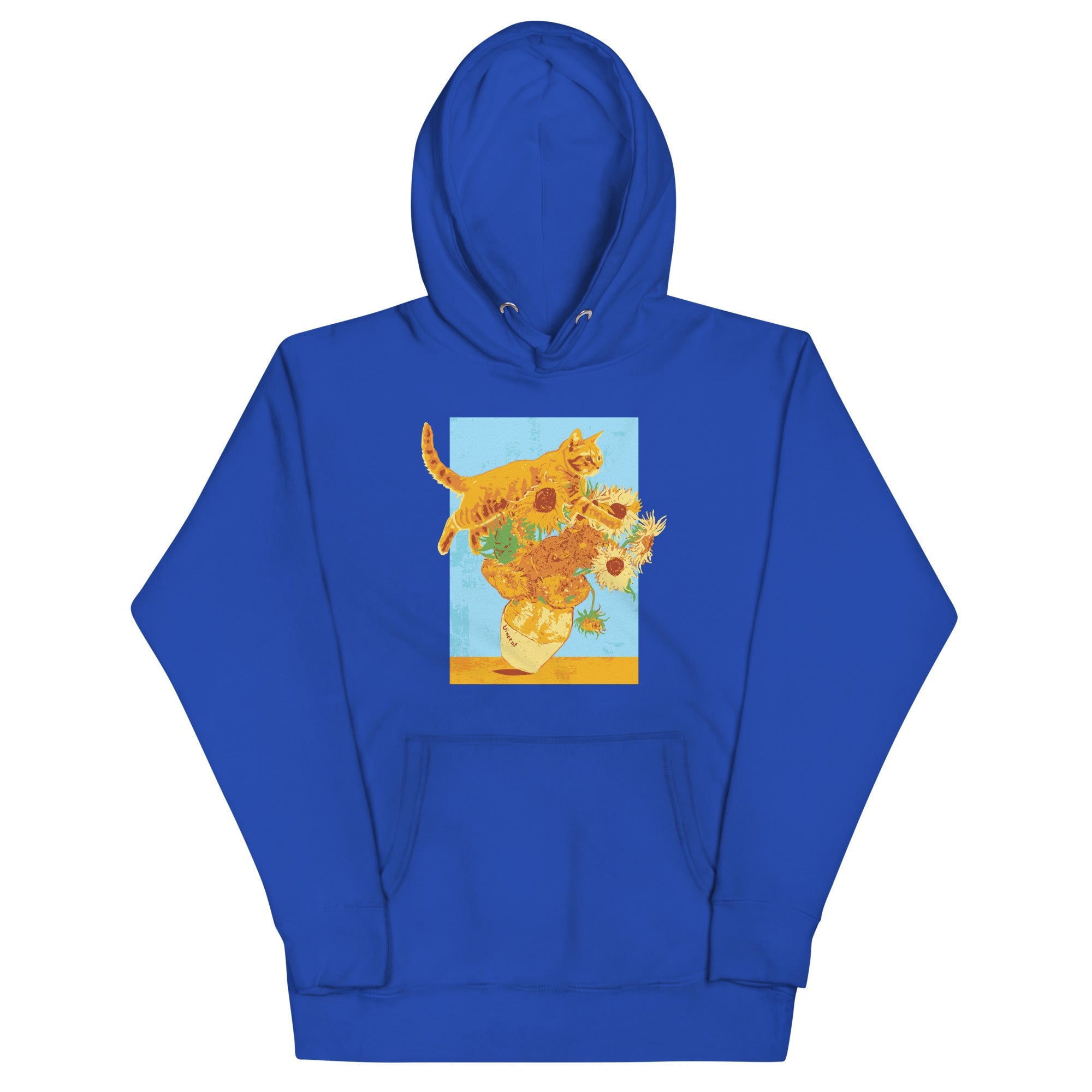 Van Gogh's Cat Unisex Hoodie