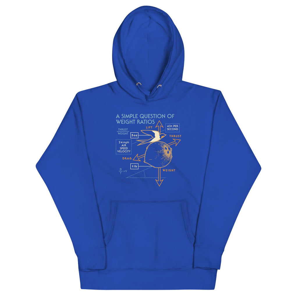 A Simple Question Of Weight Ratios Unisex Hoodie