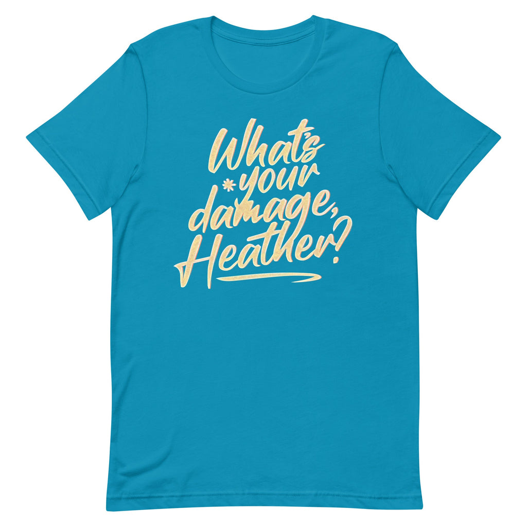 What's Your Damage, Heather? Men's Signature Tee
