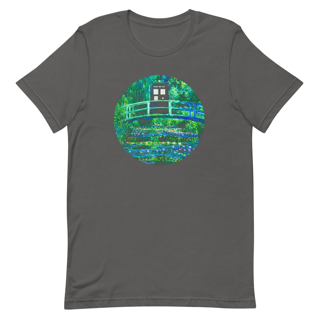 Water Lilies Police Box Men's Signature Tee