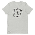 Human Horse Fish Venn Diagram Men's Signature Tee