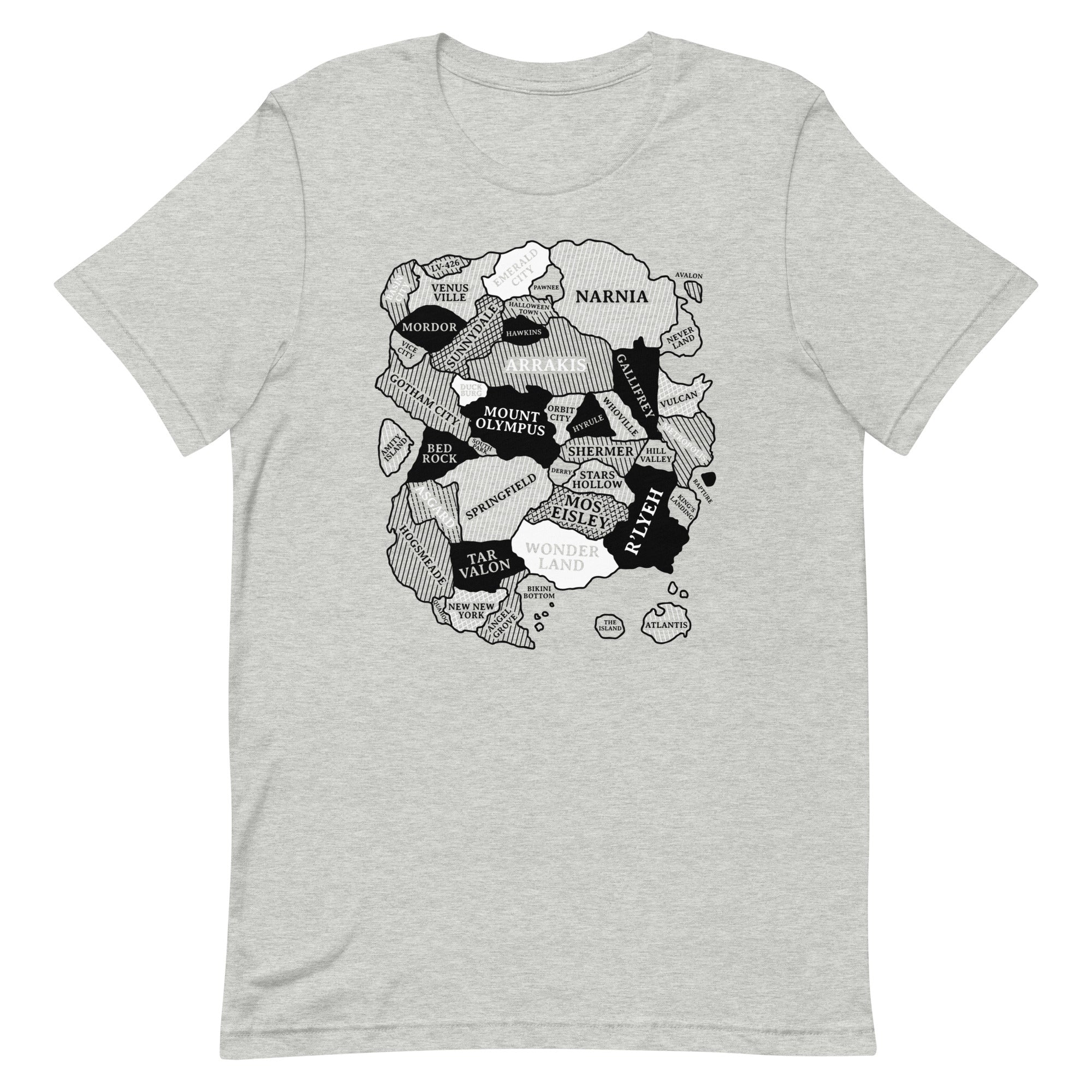 World Map Men's Signature Tee