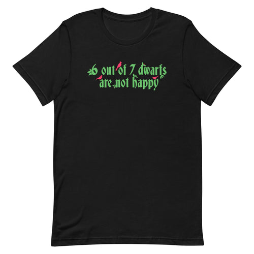6 Out Of 7 Dwarfs Men's Signature Tee