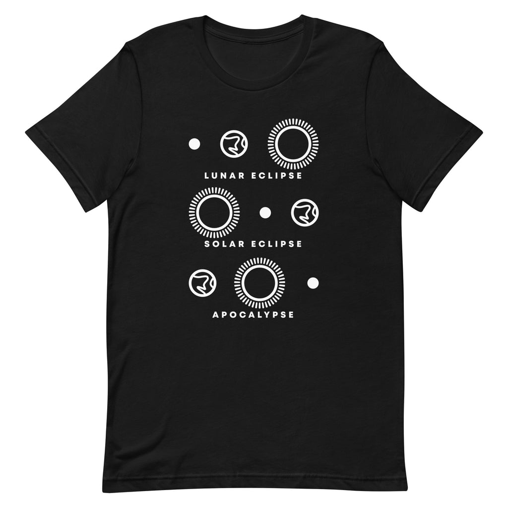 Lunar Eclipse Solar Eclipse Apocalypse Men's Signature Tee