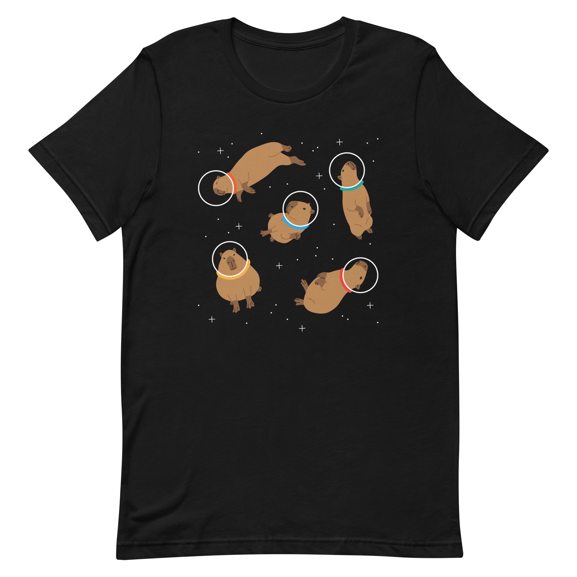 Capybaras In Space Men's Signature Tee