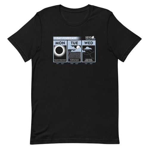 3 Day Forecast Men's Signature Tee
