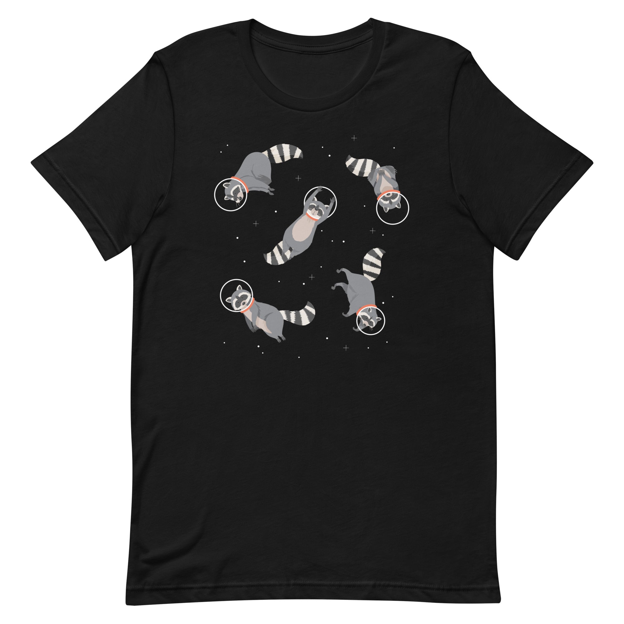 Raccoons In Space Men's Signature Tee