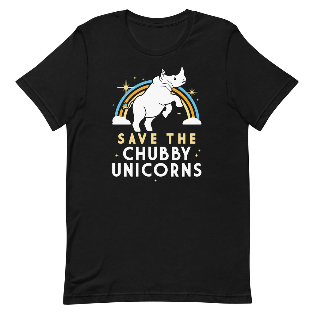 Save The Chubby Unicorns Men's Signature Tee